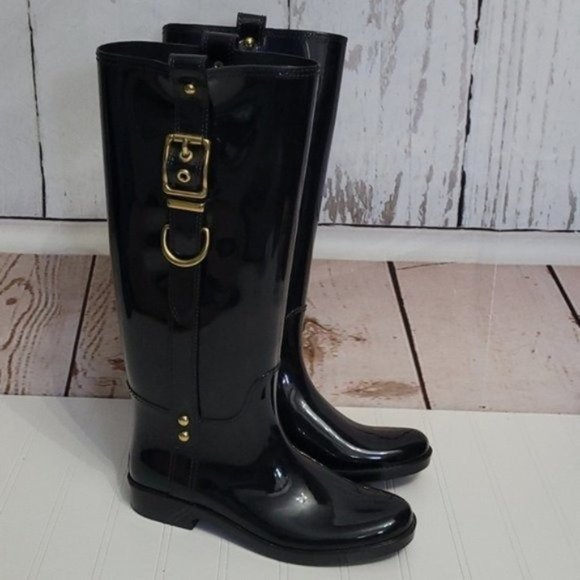 Coach Rain Boots - Picture 1 of 6